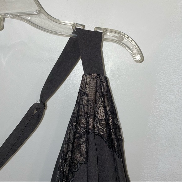 NWT BCBGMAXAZARIA Runway One Shoulder Lace Dress 2